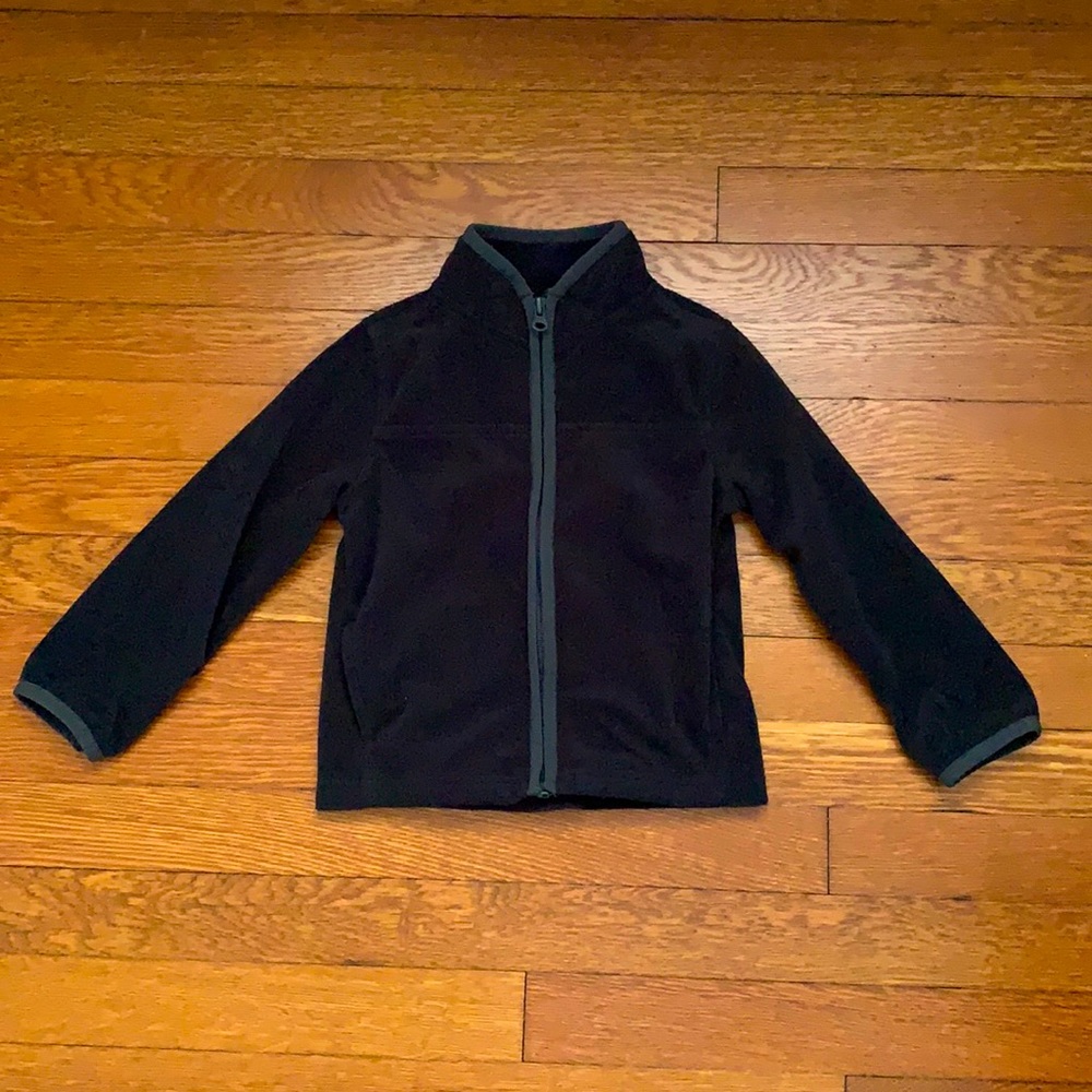 Oshkosh B’Gosh Black Fleece Zip-Up.  3T